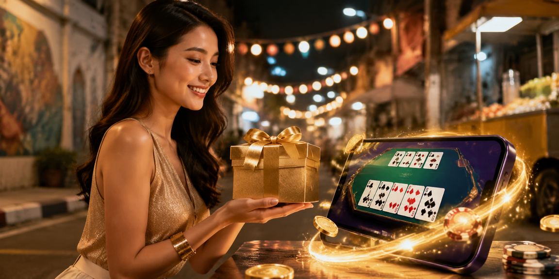 Permainan kad poker dan rummy dalam talian gaya tempatan Pulau Pinang Malaysia